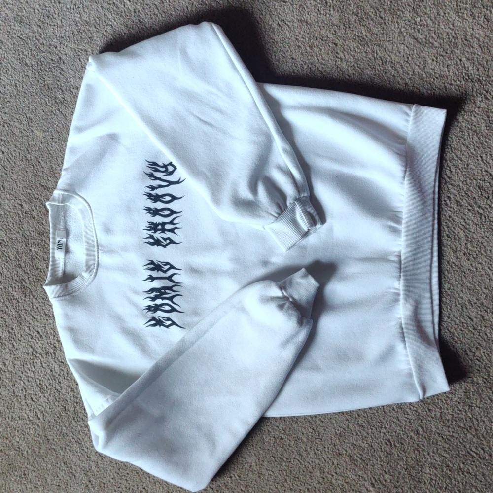 White Sweatshirt
